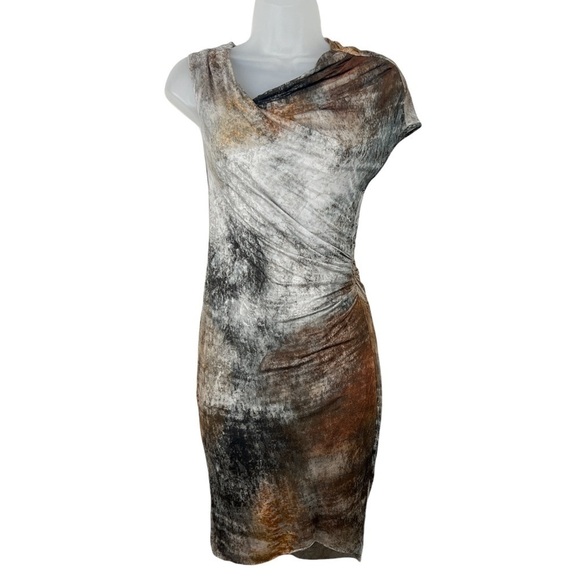 Helmet Lang Intermix Bodycon Mini Dress - Picture 1 of 5